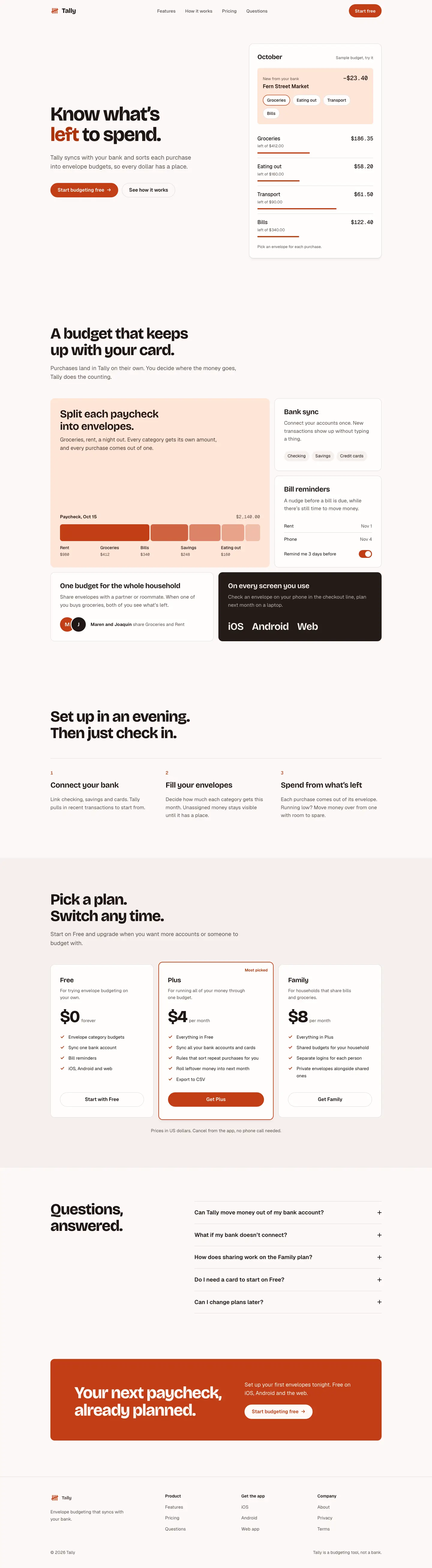 After: Tally landing page, made with Design Taste (h3nryprod01)