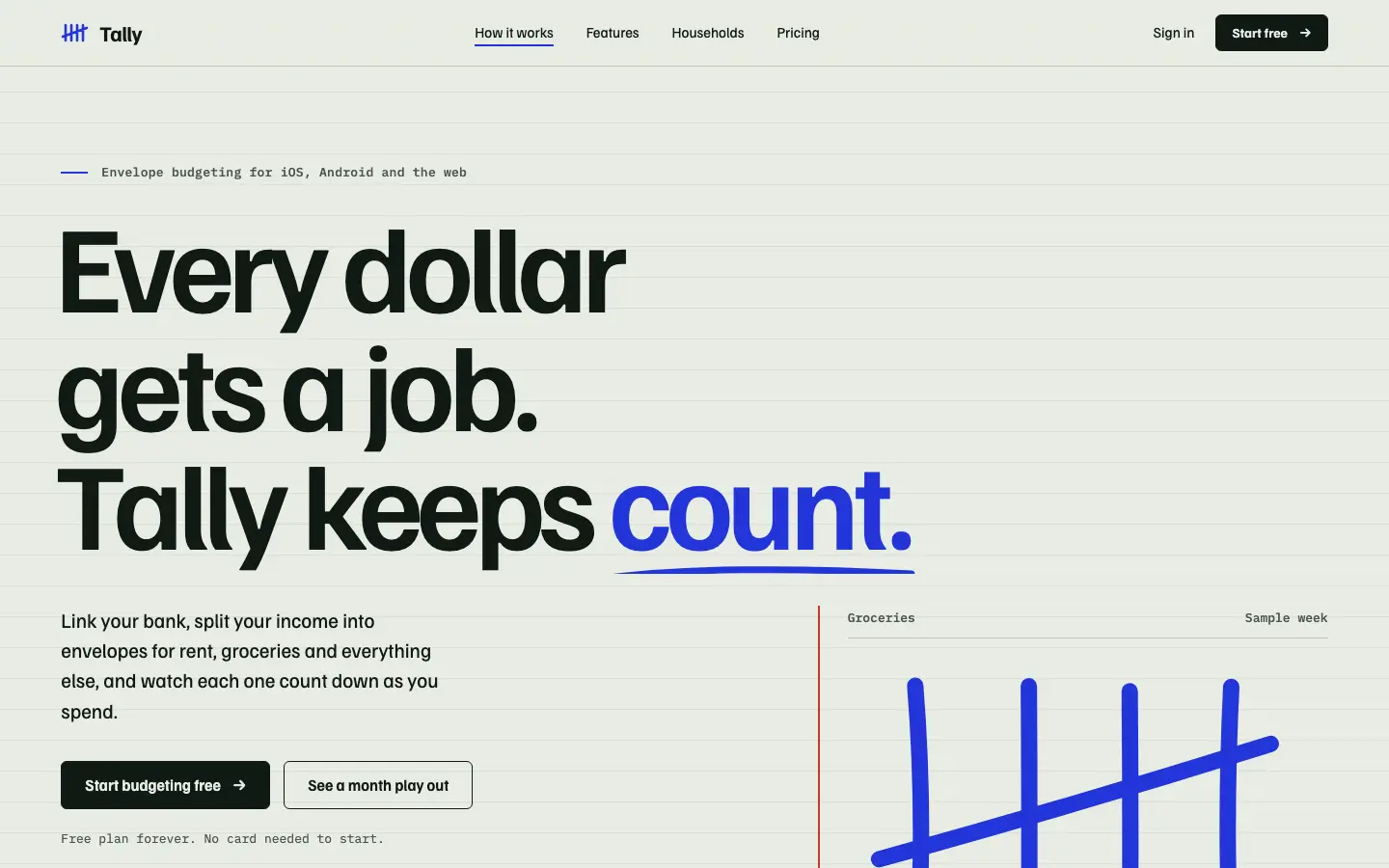After: Tally landing page, made with Awwwards (juliobsz)