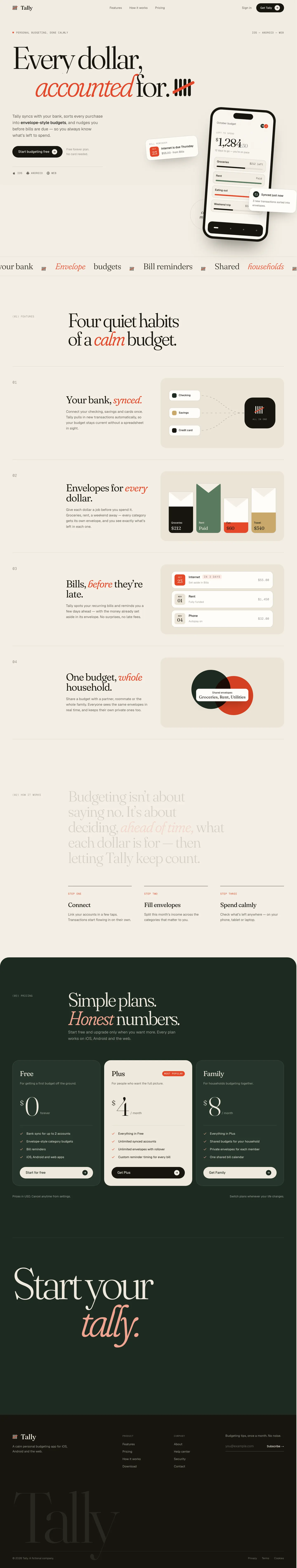 After: Tally landing page, made with Top Design (wondelai)