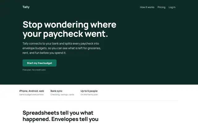 Tally landing page made with rampstackco/claude-skills